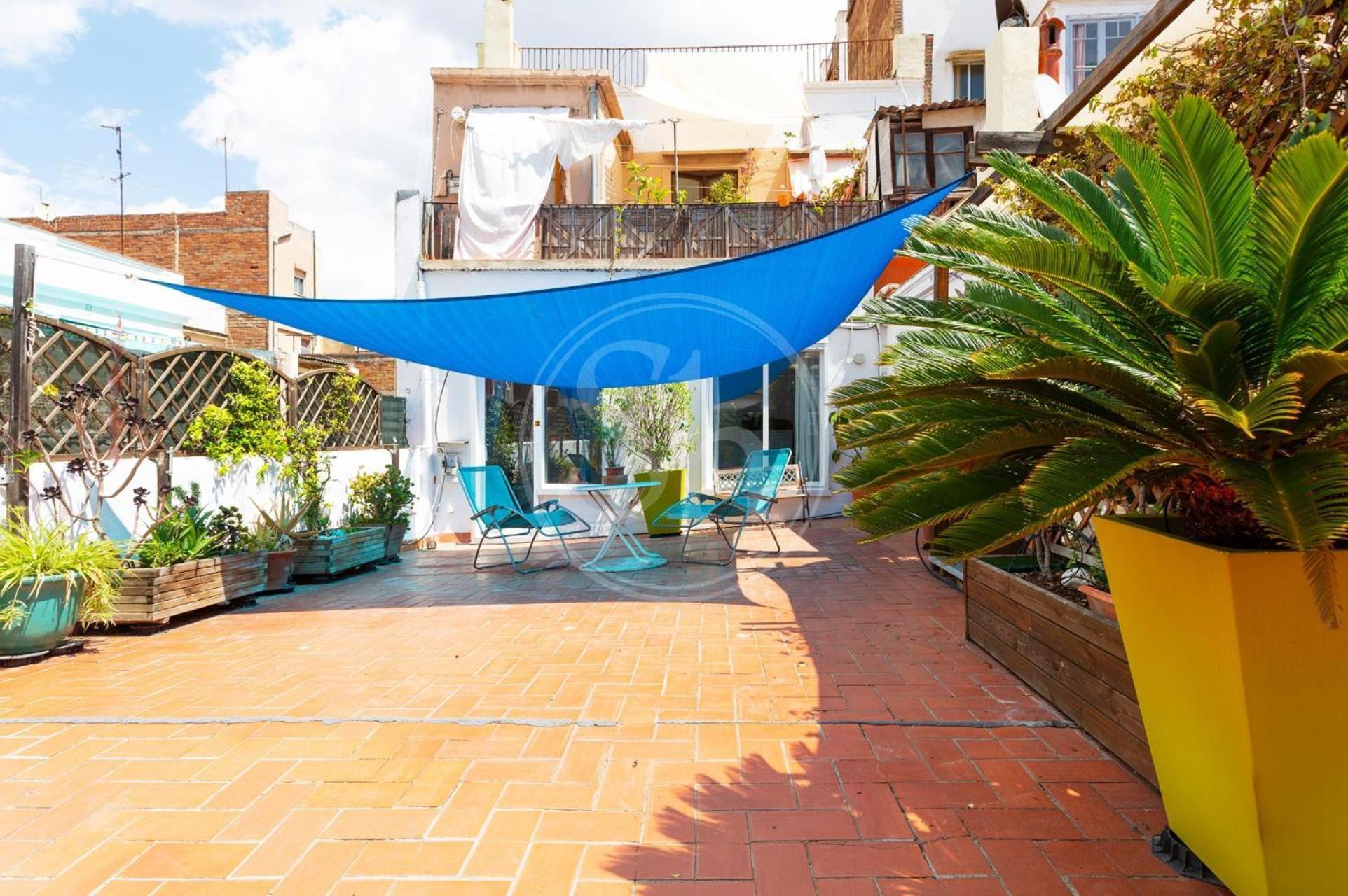 Apartamento Con Terraza En Poble Sec Barcelona Exterior foto