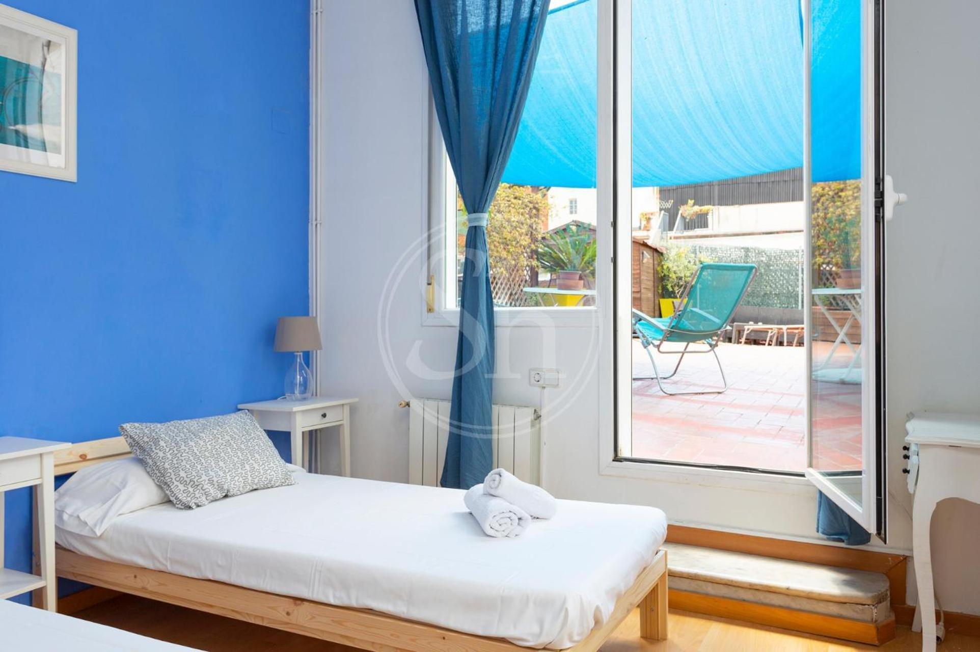 Apartamento Con Terraza En Poble Sec Barcelona Exterior foto