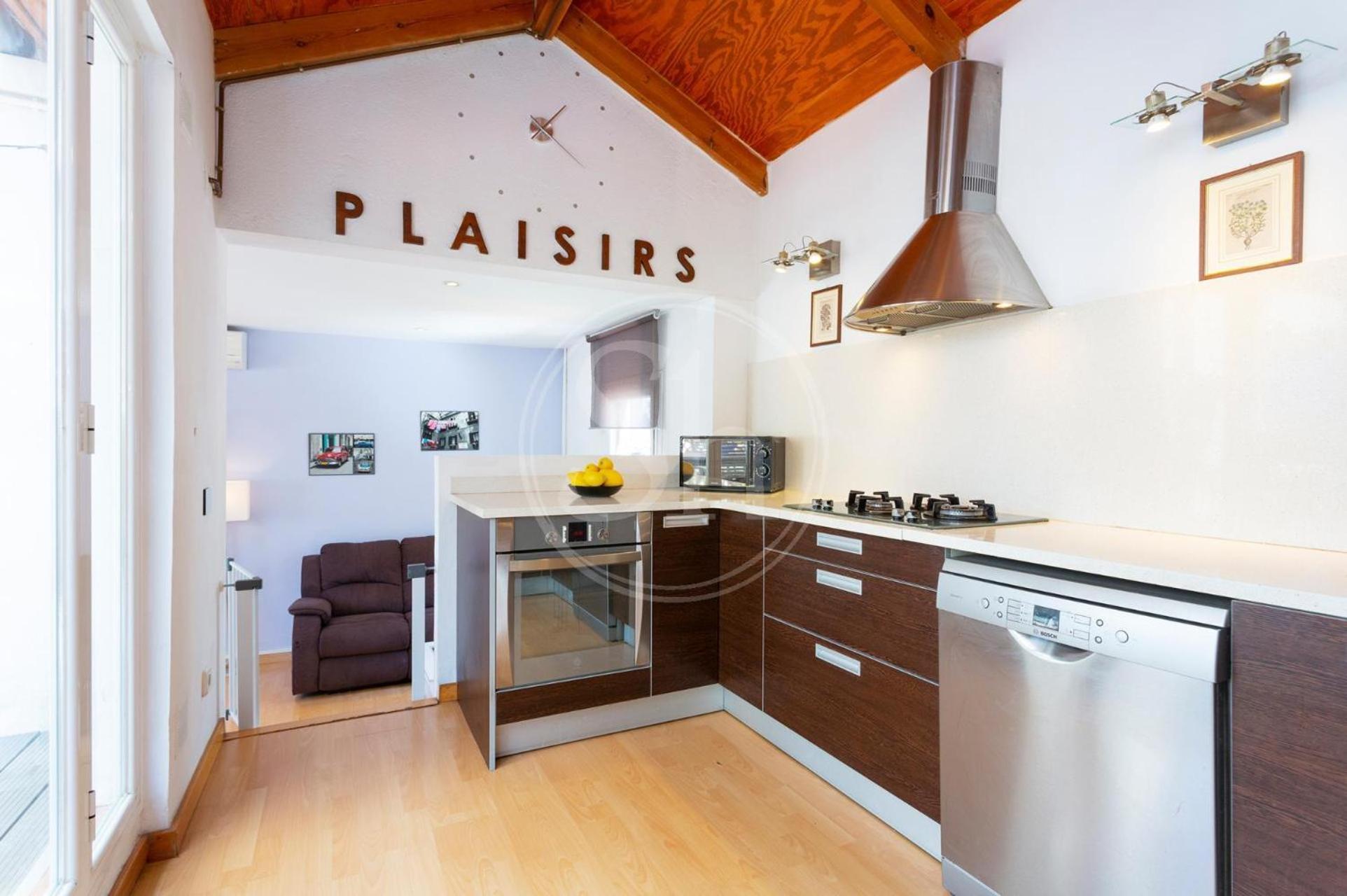 Apartamento Con Terraza En Poble Sec Barcelona Exterior foto